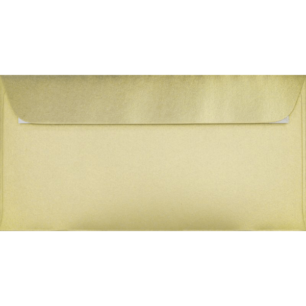 Glaze Packung 5 Umschlag C6/5 DL gold shine